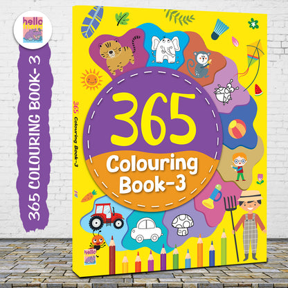 365 Colouring Book 3 | Colouring Activity Book for Kids