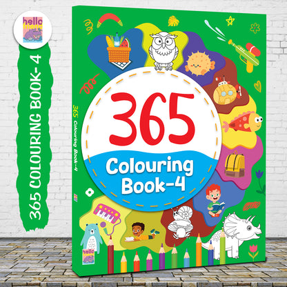 365 Colouring Book 4 | Colouring Activity Book for Kids