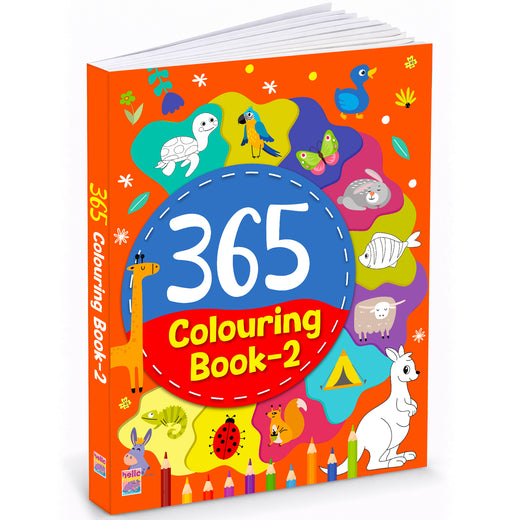 365 Colouring Book 2 | Smart Colouring Activity Book for Kids Ages 2 to 8 Years