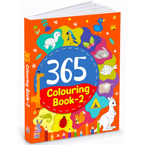 365 Colouring Book 2 | Smart Colouring Activity Book for Kids Ages 2 to 8 Years