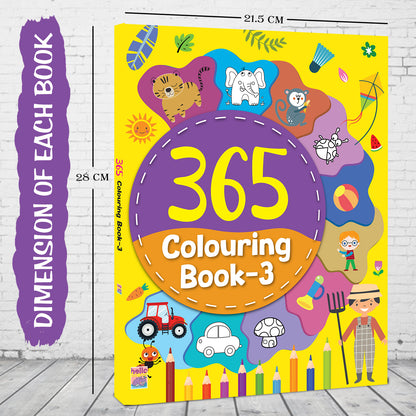 365 Colouring Book 3 | Colouring Activity Book for Kids