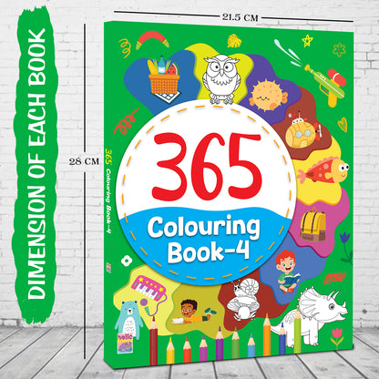 365 Colouring Book 4 | Colouring Activity Book for Kids