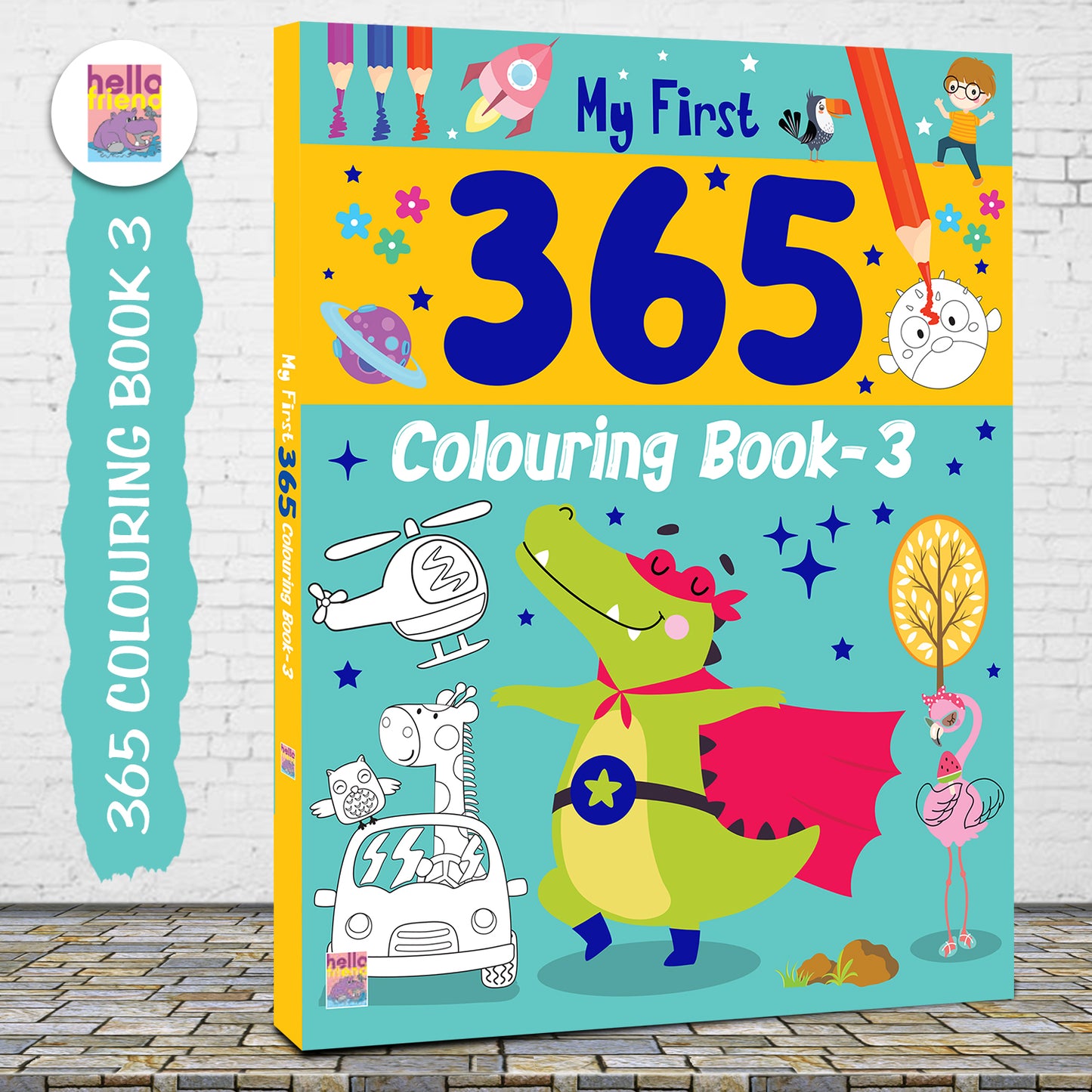 365 Colouring Book - 3A