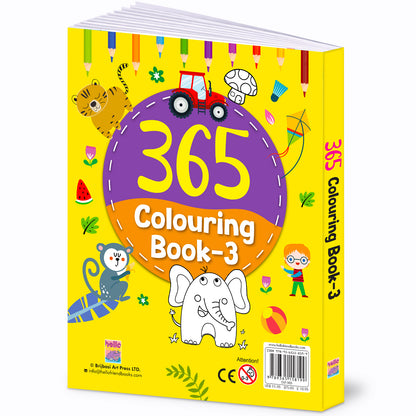 365 Colouring Book 3 | Colouring Activity Book for Kids