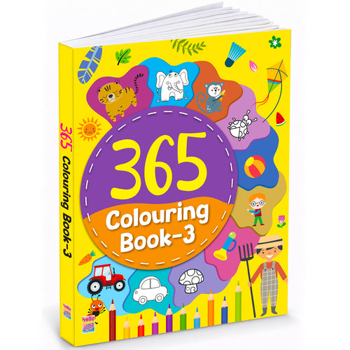 365 Colouring Book 3 | Colouring Activity Book for Kids