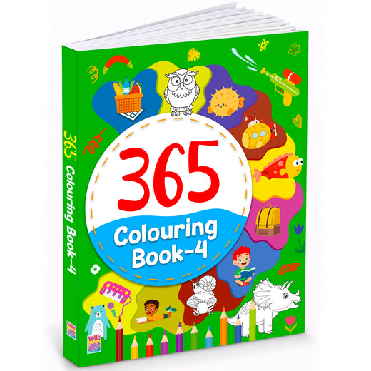 365 Colouring Book 4 | Colouring Activity Book for Kids