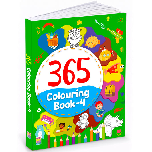365 Colouring Book 4 | Colouring Activity Book for Kids
