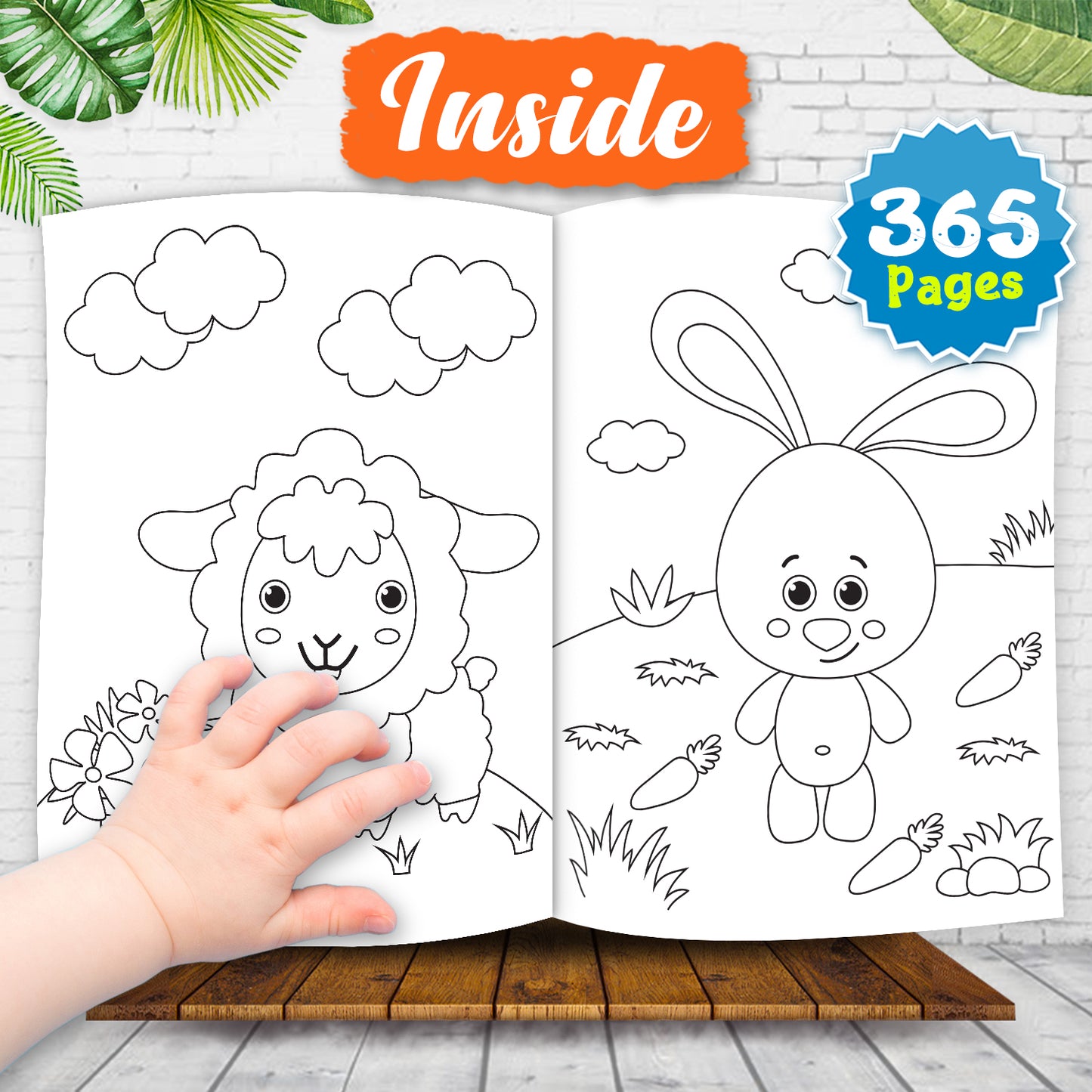 365 Colouring Book 2 | Smart Colouring Activity Book for Kids Ages 2 to 8 Years