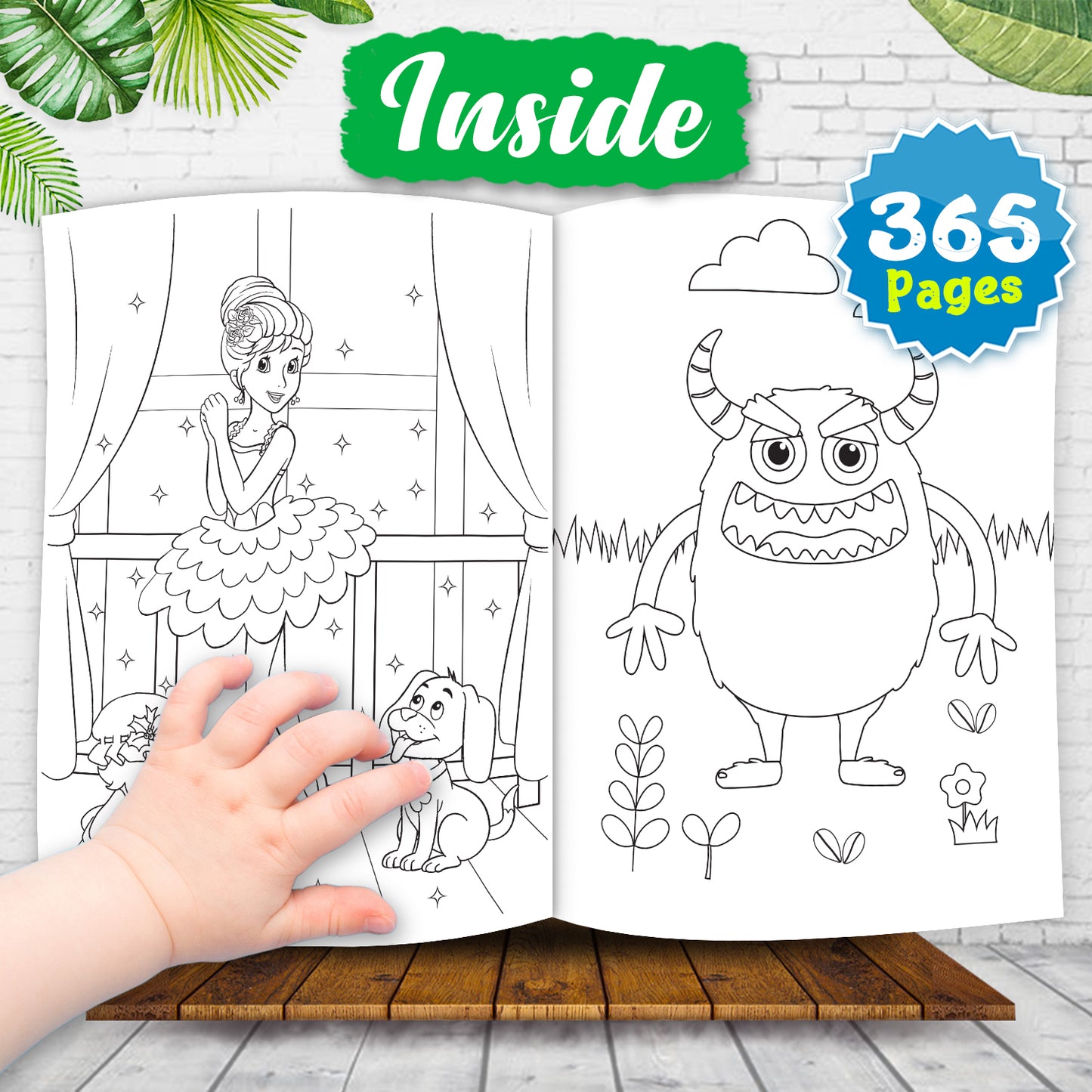 365 Colouring Book 4 | Colouring Activity Book for Kids