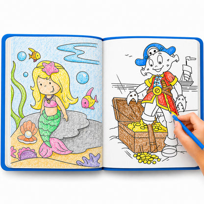 Jumbo Colouring Book 4 - Activity Colouring Book for 3 to 6 years kids