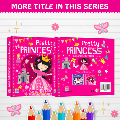 Pretty Princess Colouring Book: Pretty Princess Colouring Book