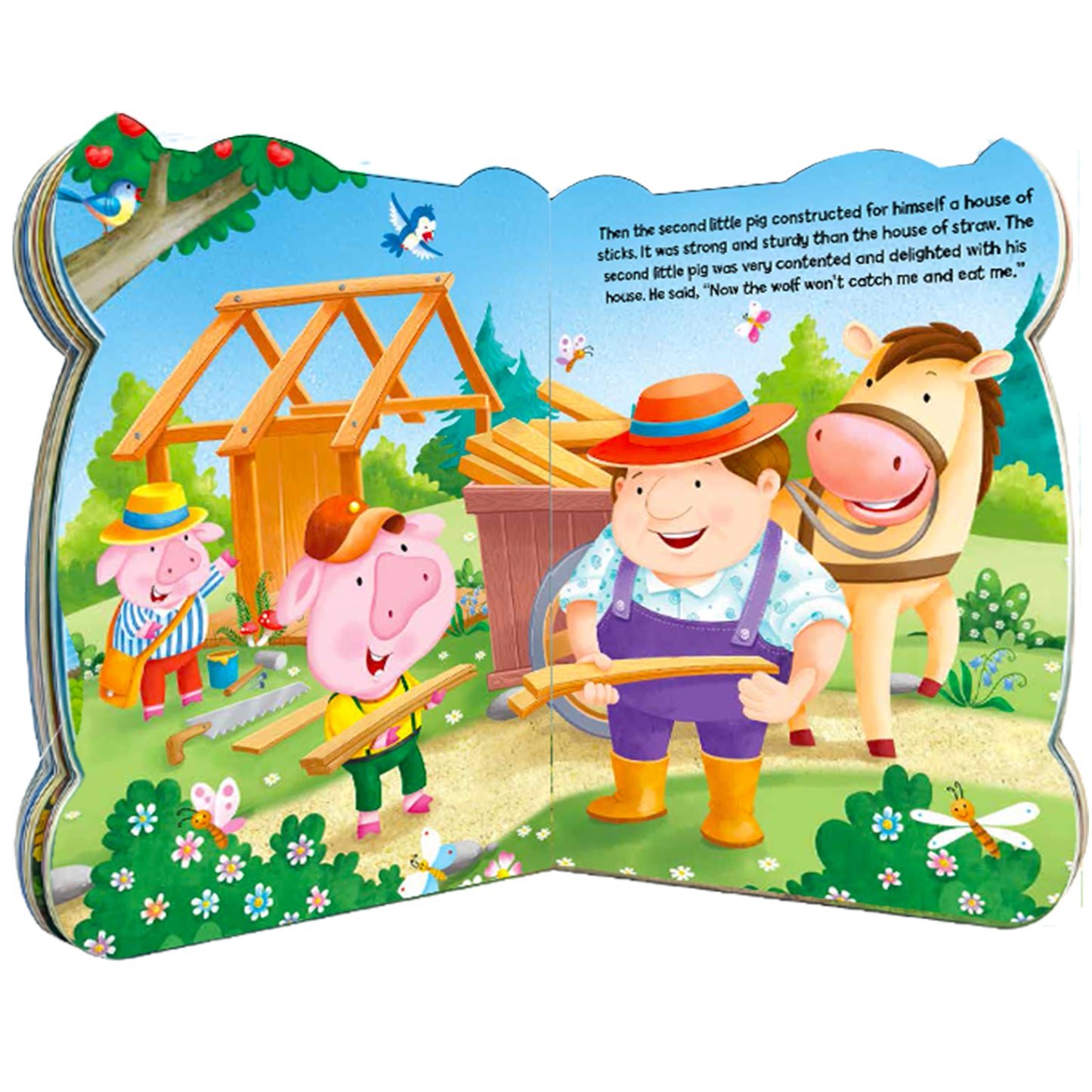 The Three Little Pigs Story Book | Classic Fairy Tale for Early Readers | Illustrated Story Book for Kids