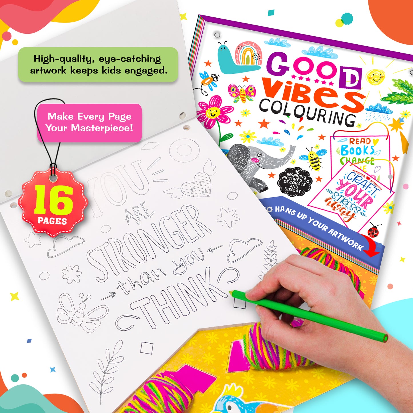 Good Vibes Colouring Book: Good Vibes Colouring Book