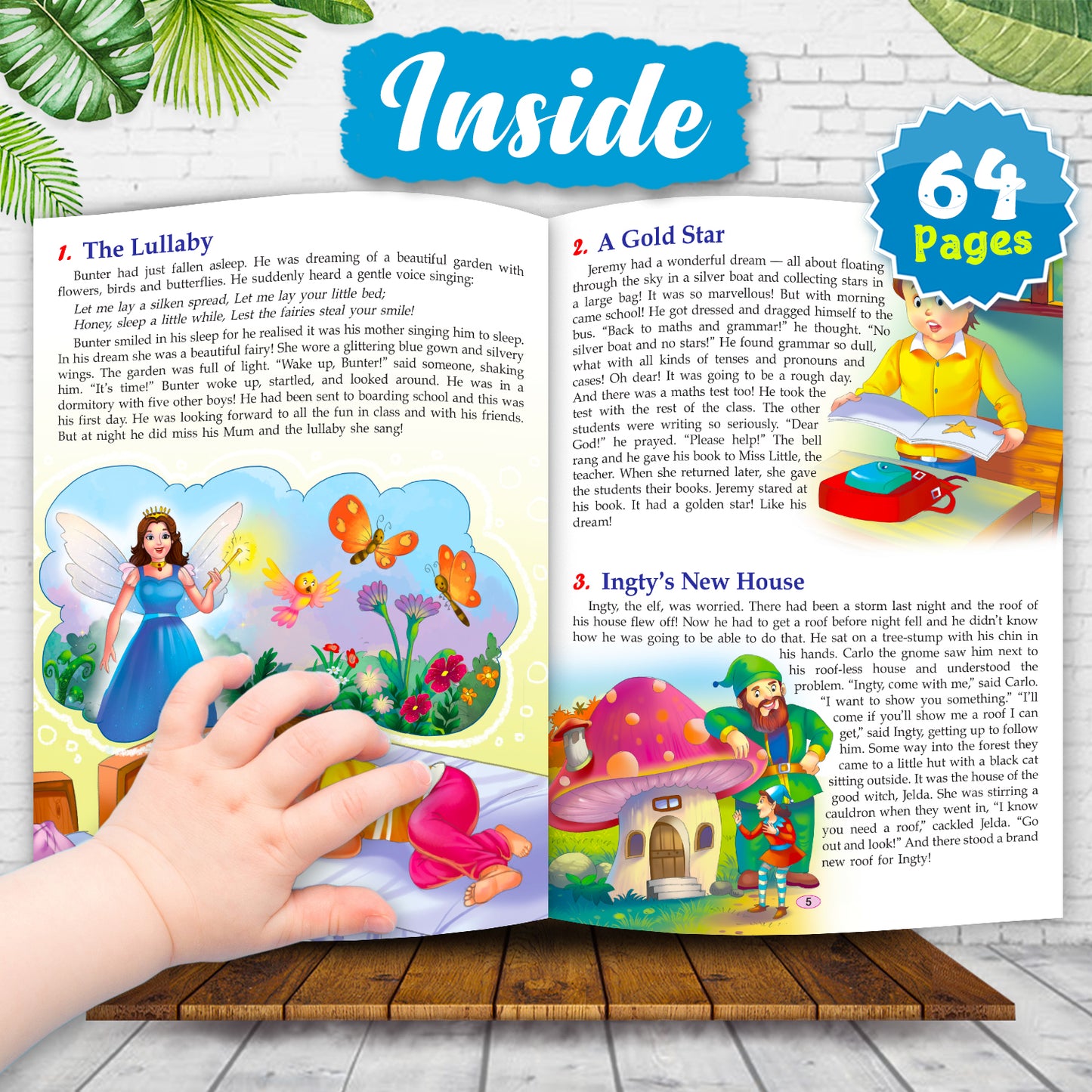 121 Bedtime Traditional Stories | Illustrated Story Book for Kids