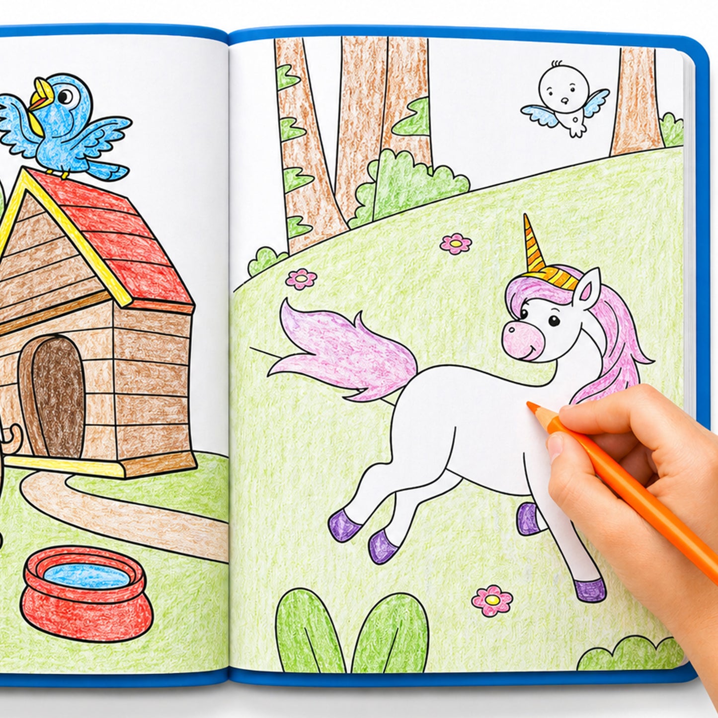 Jumbo Colouring Book -2 Activity Colouring Book for 3 to 6 years kids