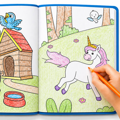 Jumbo Colouring Book -2 Activity Colouring Book for 3 to 6 years kids