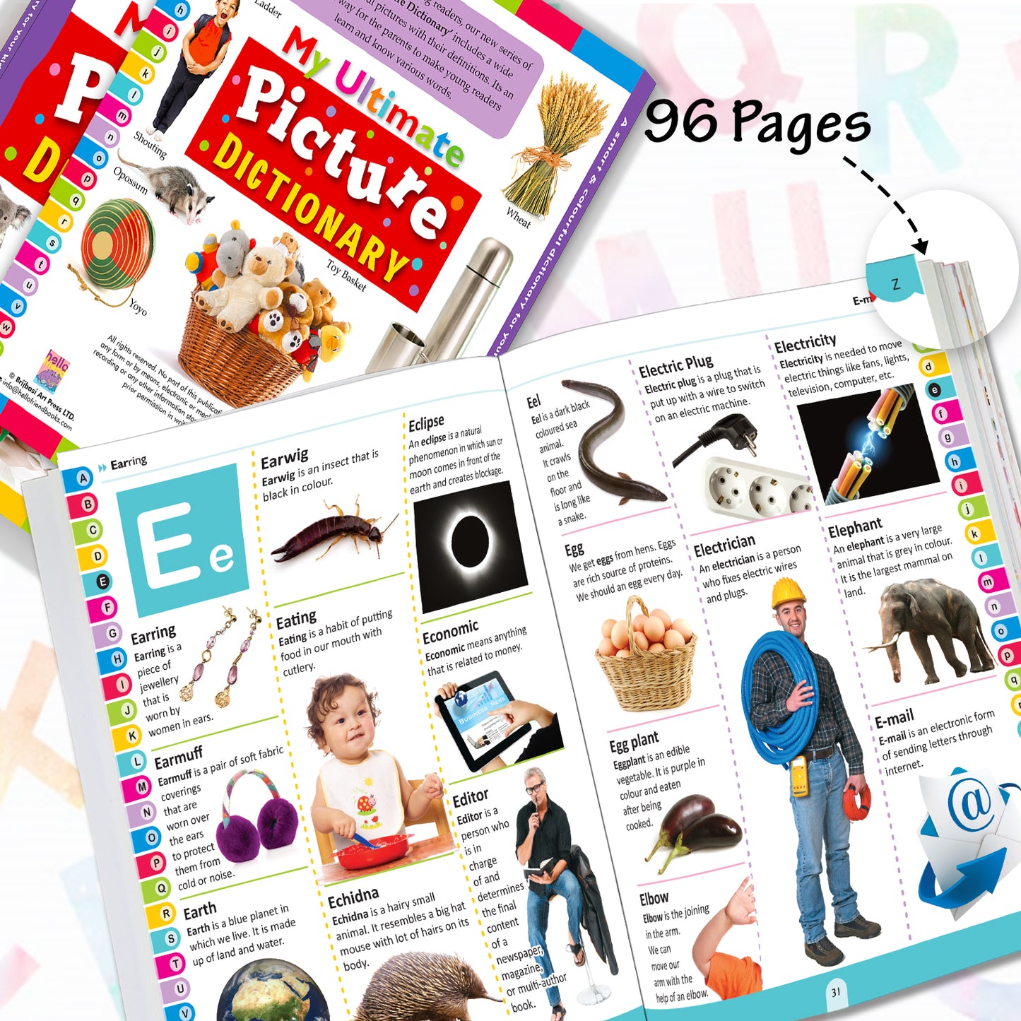 My Ultimate Picture Dictionary | Illustrated Picture Knowledge Book for Kids | Early Learning Vocabulary Book
