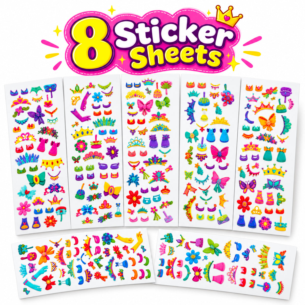 Princess Colouring Kit | Princess Coloring & Creative Activity Kit for Kids | Magical Art & Learning Kit