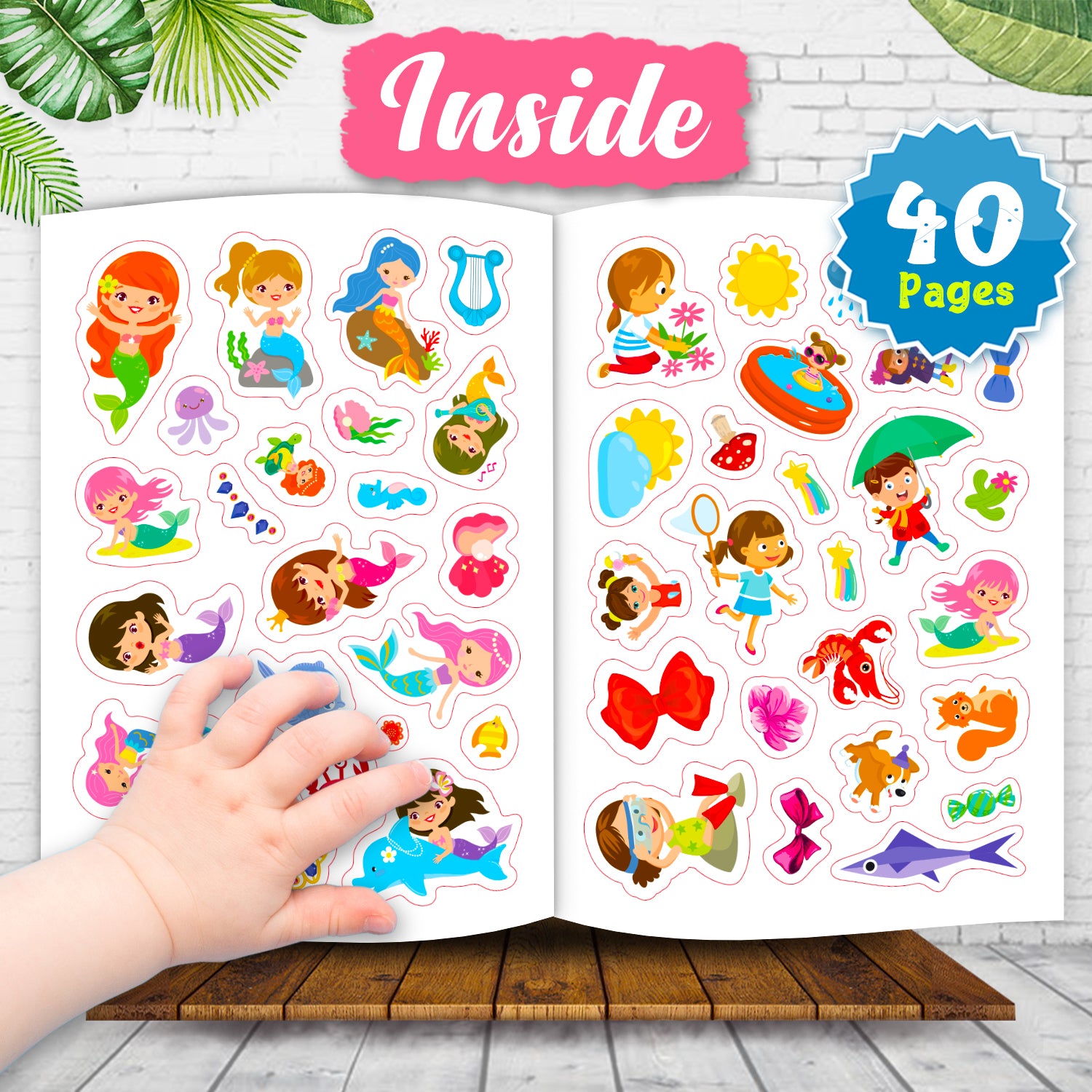 1001 Awesome Stickers All-in-One - Back Cover Lifestyle