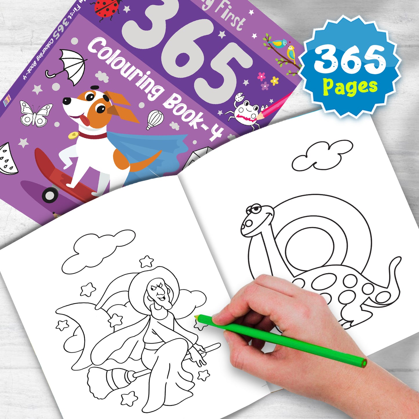 365 Colouring Book - 4A