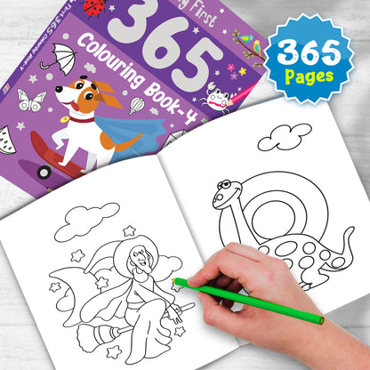 365 Colouring Book - 4A