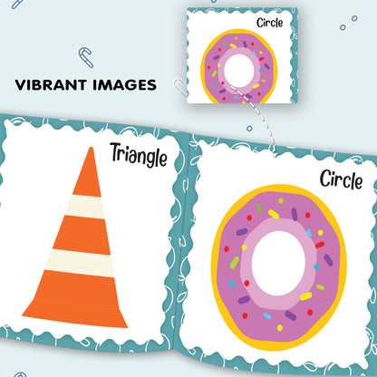 My First Book of Shapes | Shape Learning Board Book for Toddlers | Early Learning Picture Book