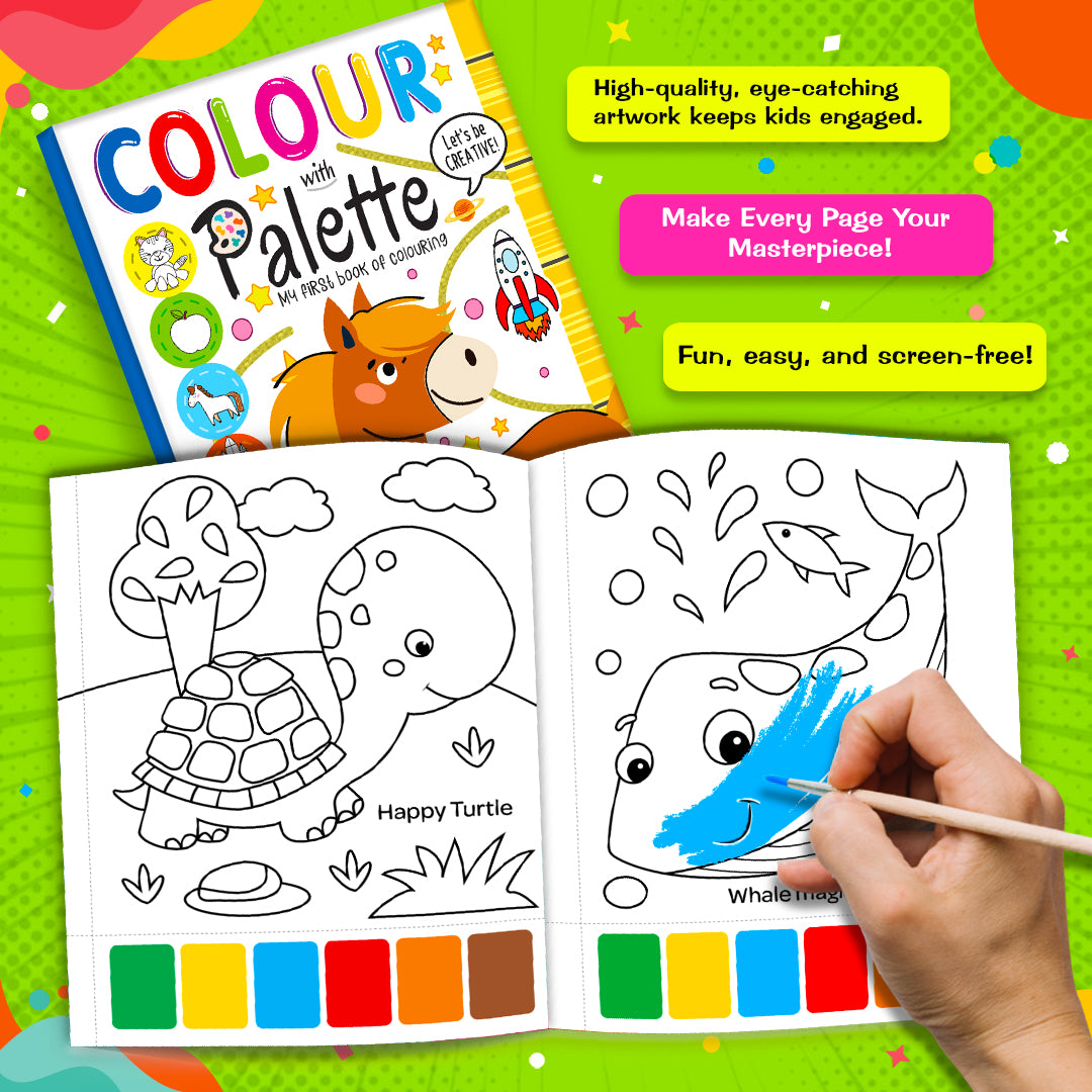Colour with palette