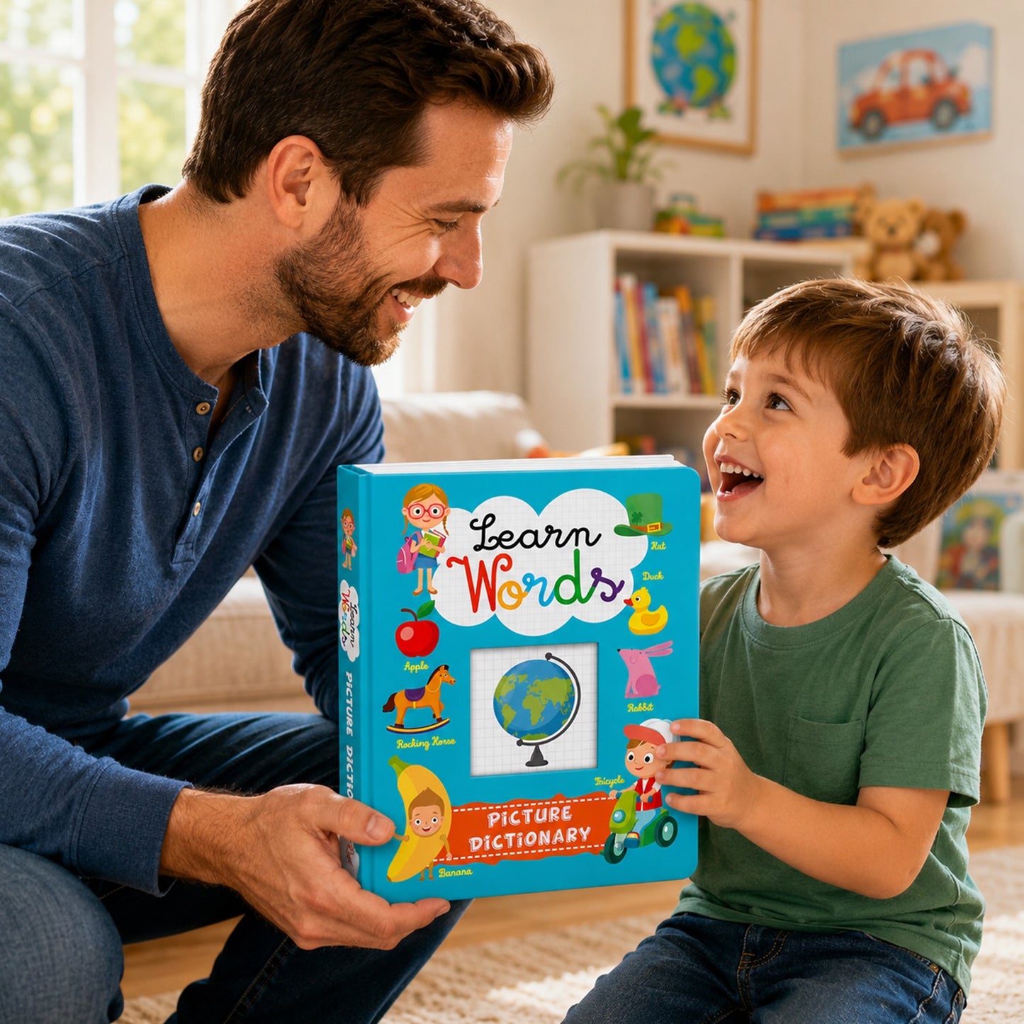 Basic Learning Board Book for Kids | Early Learning Book for Toddlers | First Learning Concepts