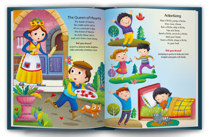 My Fabulous Rhymes Book 3 | Illustrated Nursery Rhymes Book for Early Readers & Early Learning