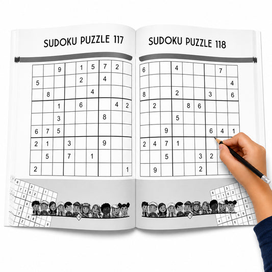 Ultimate Sudoku Puzzle | 214 Large Print Puzzles | Little Learner