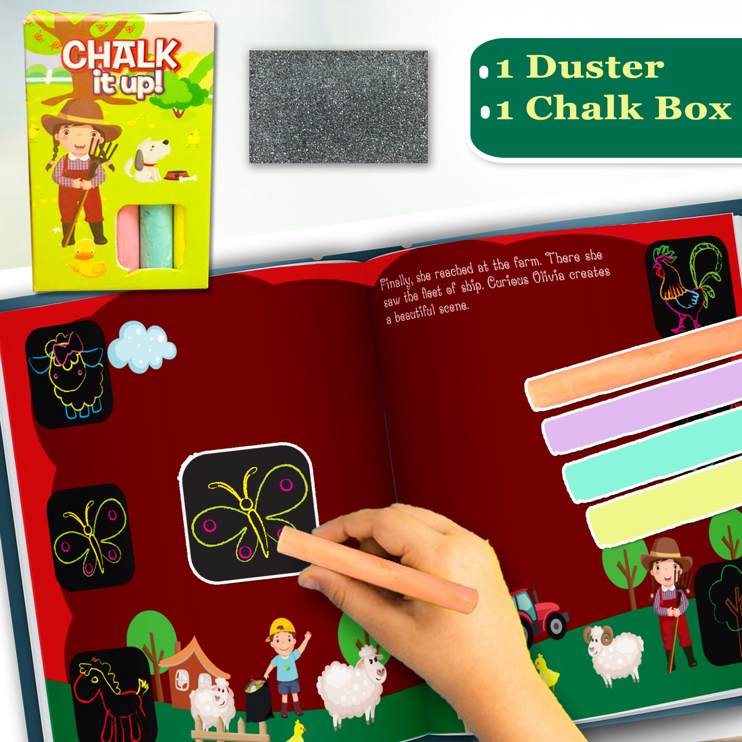 Chalk it up - at the farm