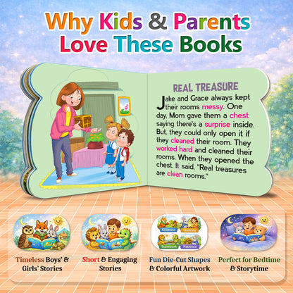 Boys & Girls Stories + Bedtime Stories | 2-Book Story Combo for Kids 3+