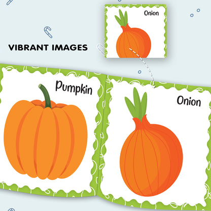My First Book of Vegetables | Vegetable Learning Board Book for Toddlers | Early Learning Picture Book