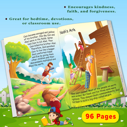 The Old Testament Bible Stories | Illustrated Bible Story Book for Kids | Christian Religious Book