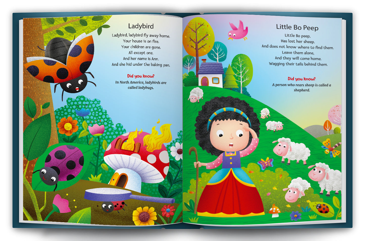 My Fabulous Rhymes Book 4 | Illustrated Nursery Rhymes Book for Early Readers & Early Learning
