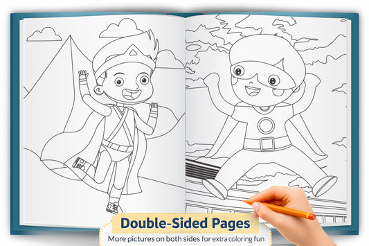 My Super Hero Colouring Book | Superhero Colouring Activity Book for Kids