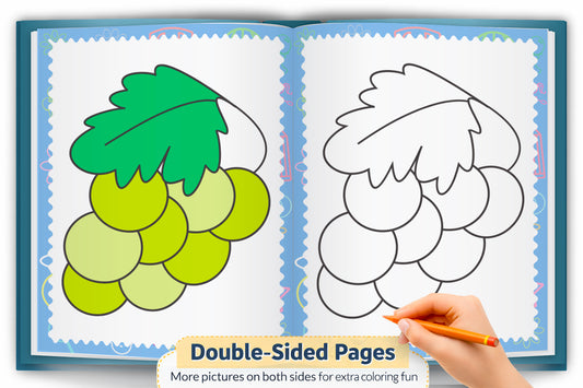 My First Jumbo – Copy to Colour Book | Jumbo Copy & Color Activity Book for Kids | Early Learning Coloring Book
