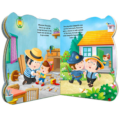 Pinocchio Story Book | Classic Fairy Tale for Early Readers | Illustrated Story Book for Kids