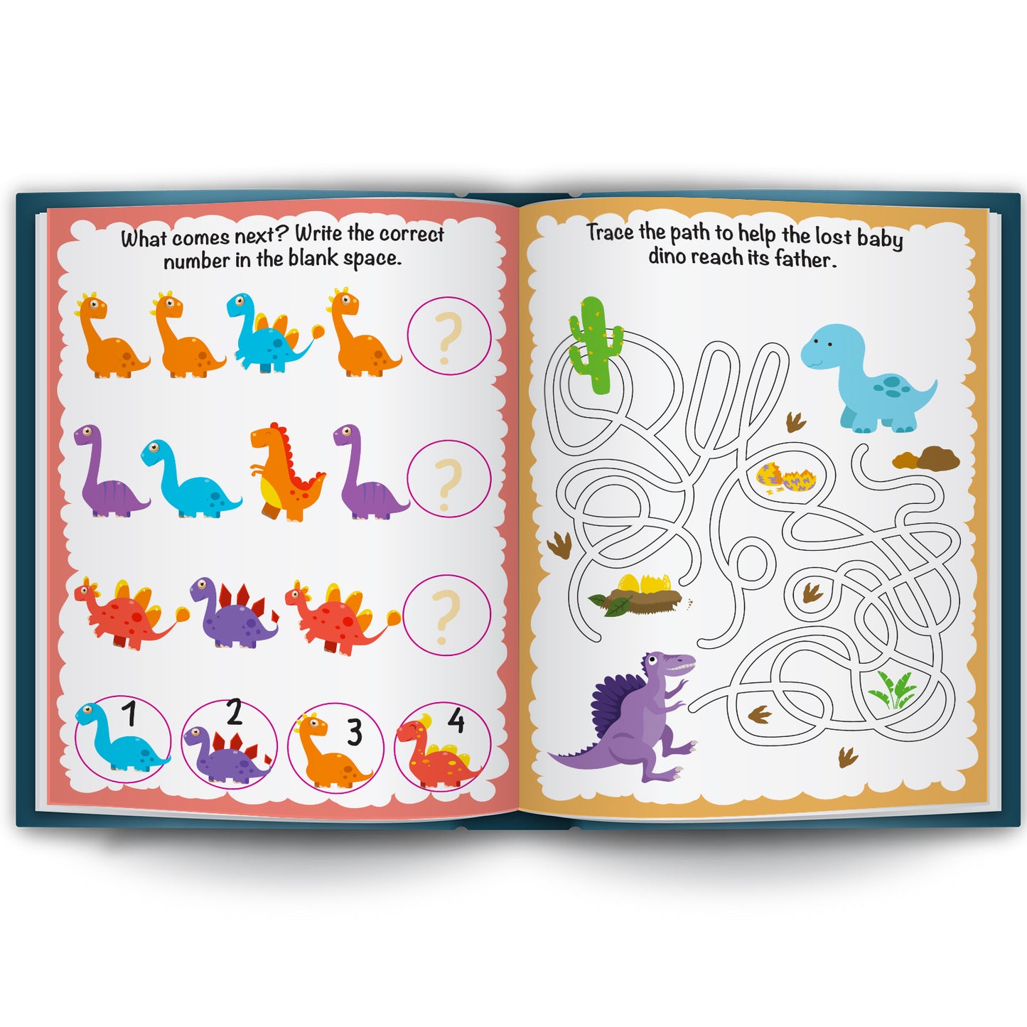 My Super-Fun Activity Bag - Dinosaur Activity Interior
