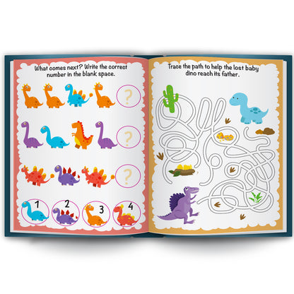 My Super-Fun Activity Bag - Dinosaur Activity Interior