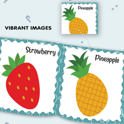 My First Book of Fruits | Fruit Learning Board Book for Toddlers | Early Learning Picture Book