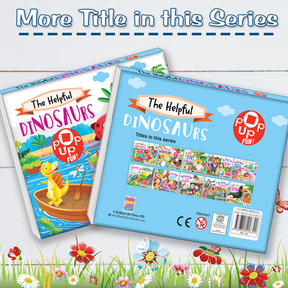 The Helpful Dinosaurs | Pop-Up Story Book for Kids