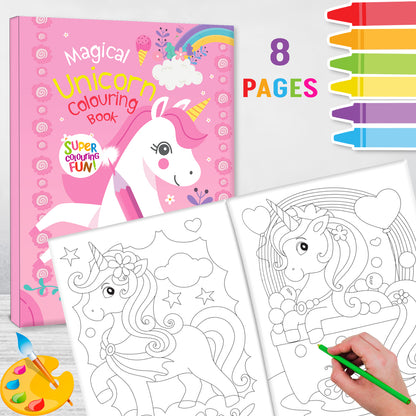The magical unicorn colouring set