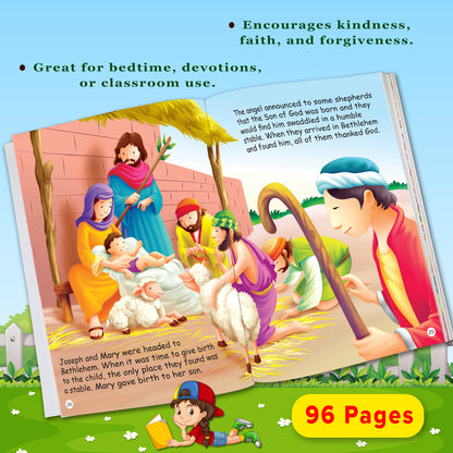 The New Testament Bible Stories | Illustrated Bible Story Book for Kids | Christian Religious Book