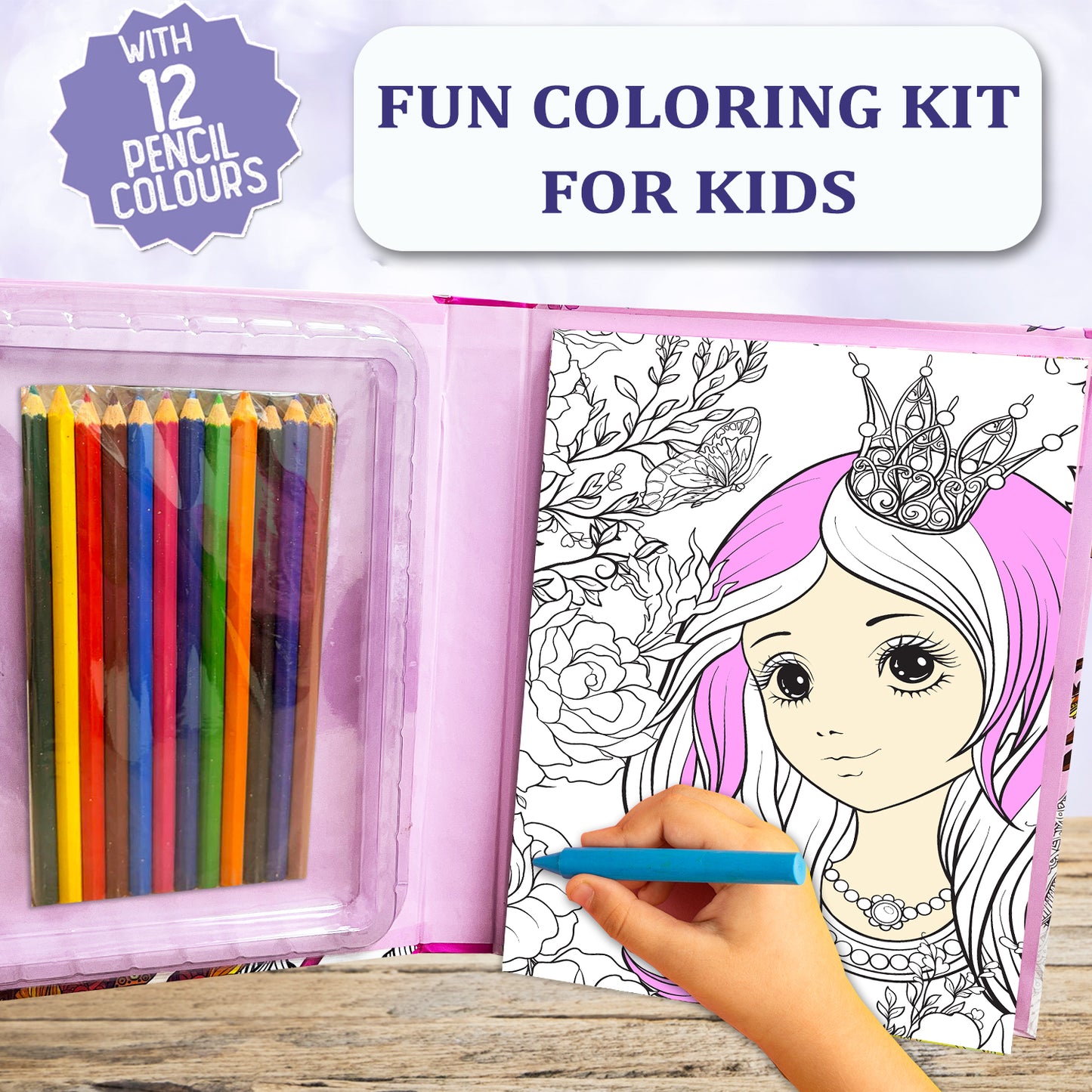 Fashion Looks Art Kit | Fashion Coloring & Creative Activity Kit for Kids | Stylish Art & Learning Kit