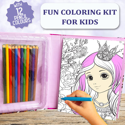 Fashion Looks Art Kit | Fashion Coloring & Creative Activity Kit for Kids | Stylish Art & Learning Kit