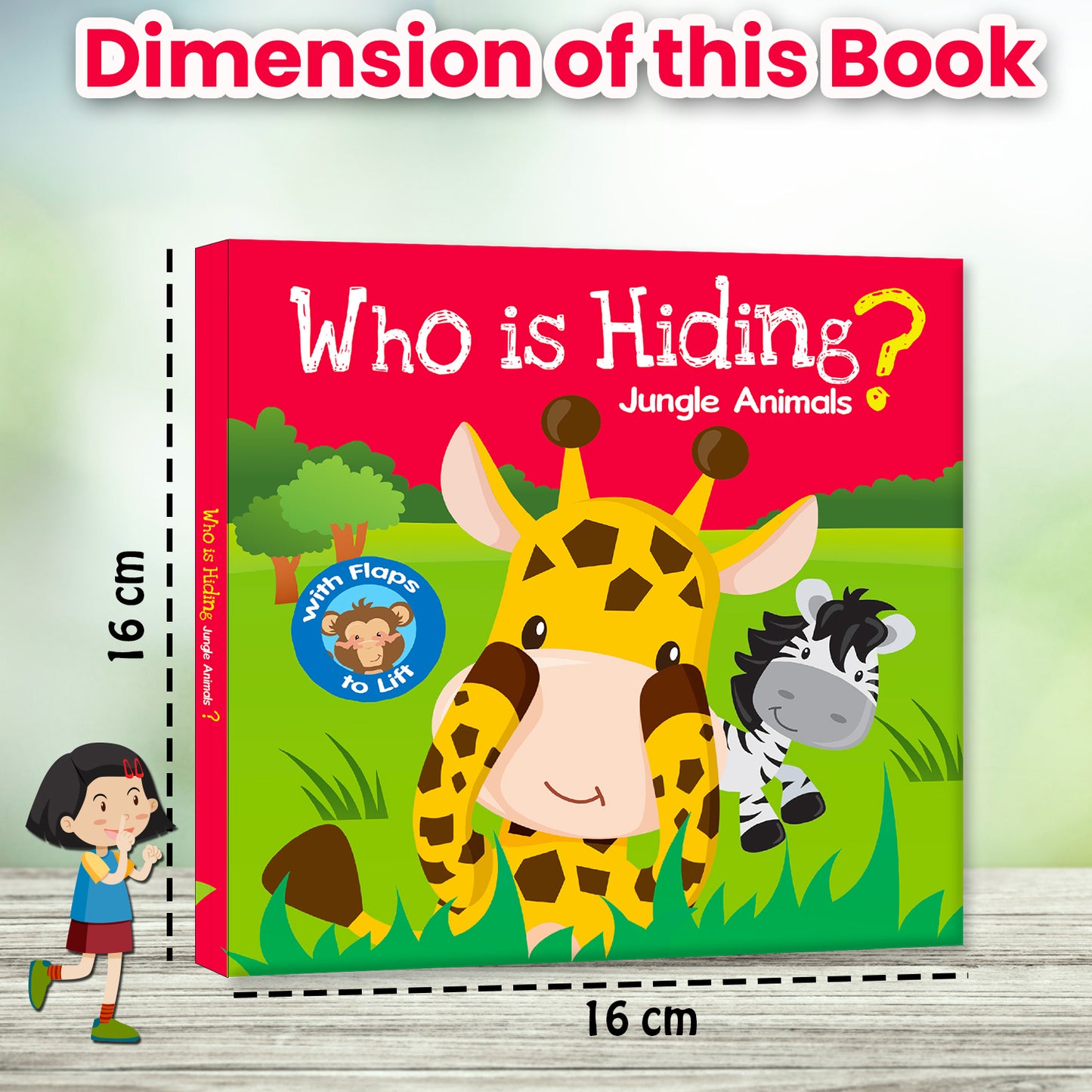 Who is hiding - jungle animals