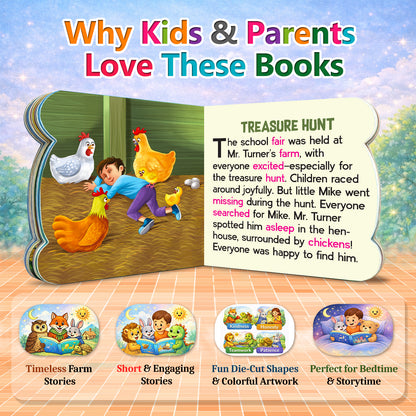 Fairy Tales + Farm Stories | 2-Book Story Combo for Kids 3+