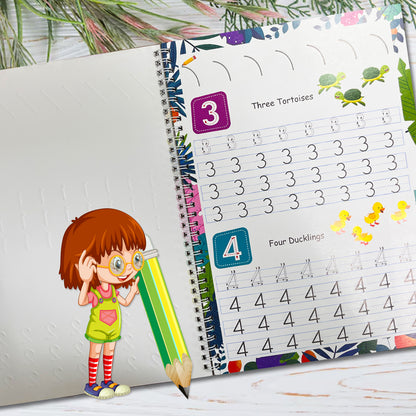 Start handwriting workbook number book