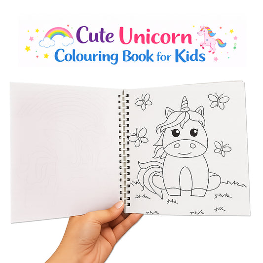 Colouring Fun With Unicorns | Unicorn Coloring Book for Kids | Creative Coloring Activity Book